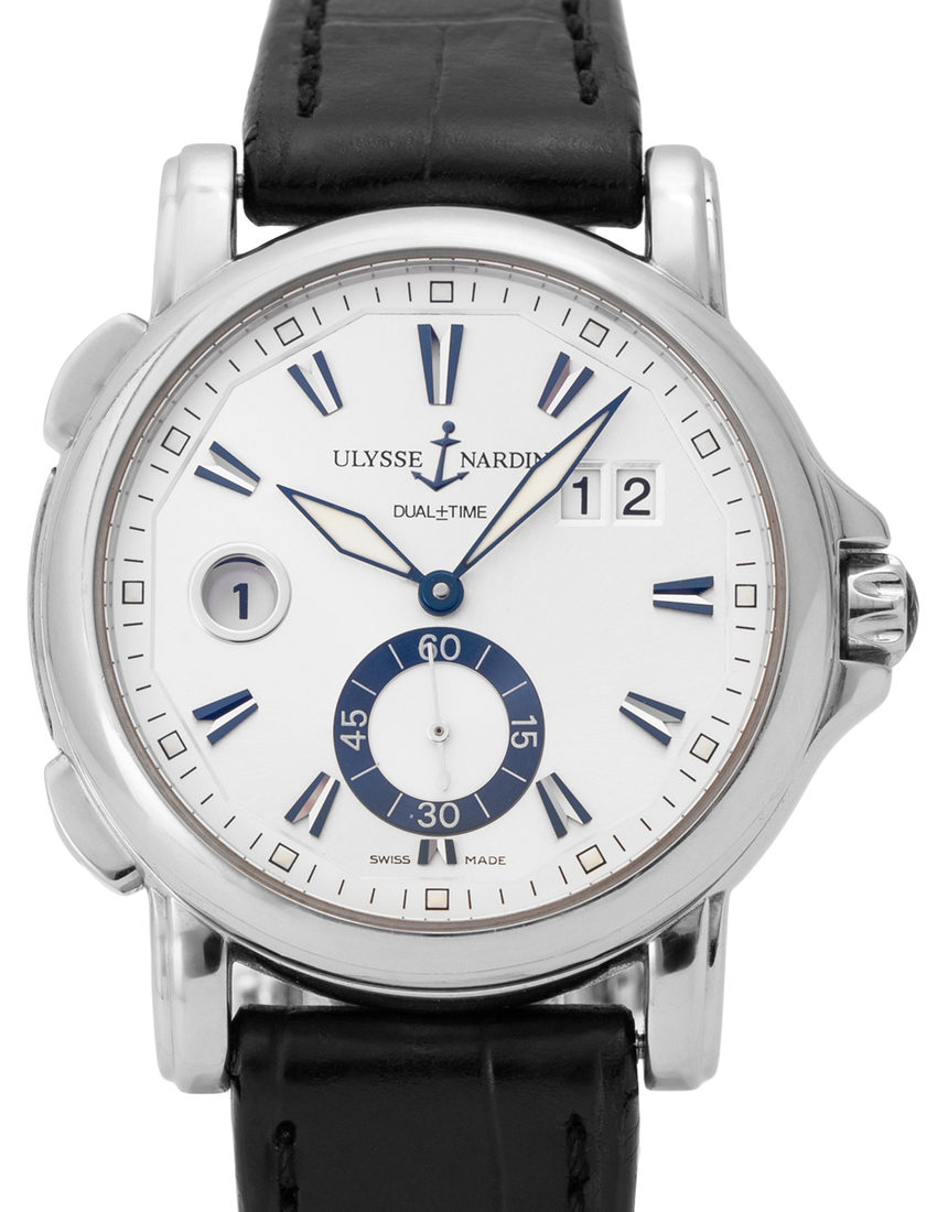 Ulysse Nardin Dual Time 243-55/91 - 42 mm Leather