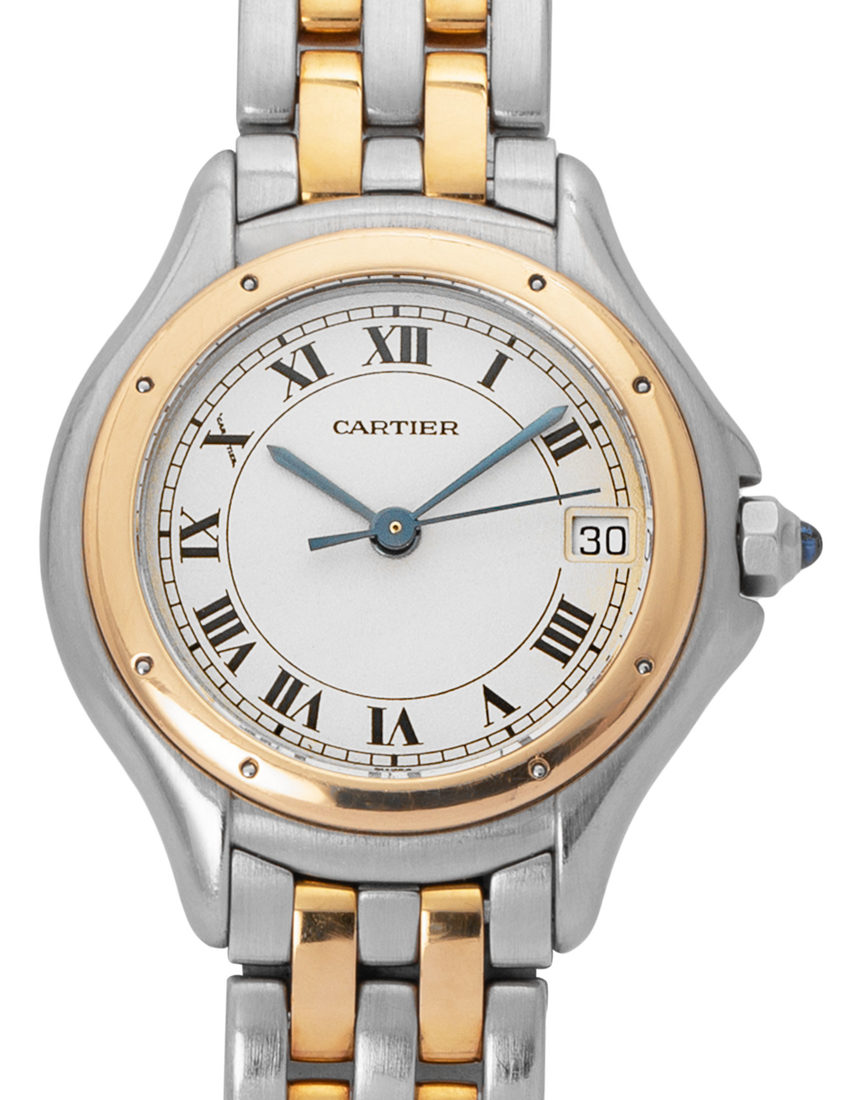 Cartier Cougar 187906 - 26 mm Yellow Gold