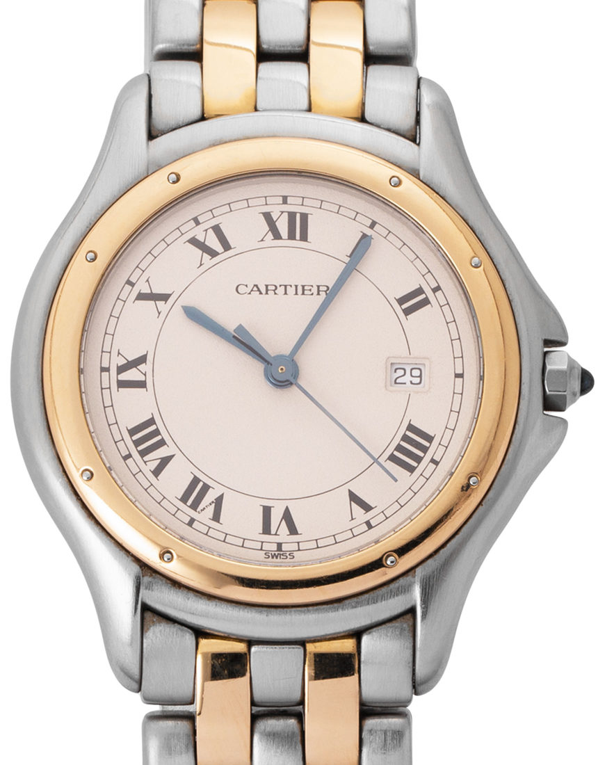 Cartier Cougar W35006B6 187904/ 1180 - 33 mm Steel