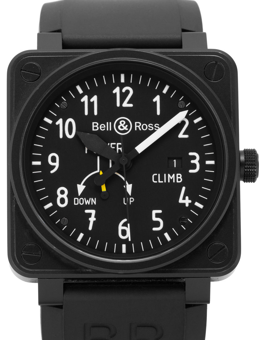 Bell and Ross Climb BR01-97-SCL - 46 mm Rubber