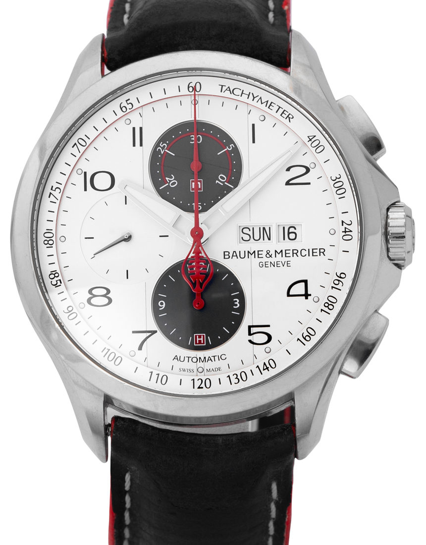 Baume et Mercier Clifton Club  MOA10342 - 44 mm Leather
