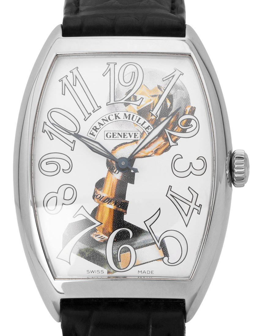 Franck Muller Cintree Curvex 6850 SC - 33 mm Leather