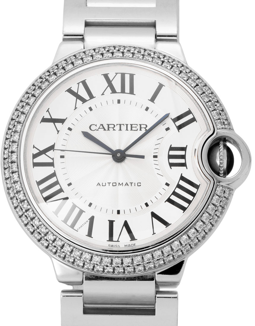Cartier Ballon Bleu WE9006Z3 3004 - 36 mm White Gold