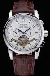 Patek Philippe Grand Complications Tourbillon 43MM Stelliform Dial Roman Numerals Rep Watch