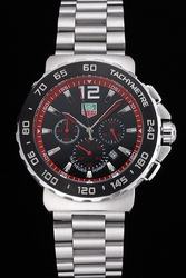 TAG Heuer Formula 1 Black And Red Dial Ion-plated Bezel Stainless Steel Watch