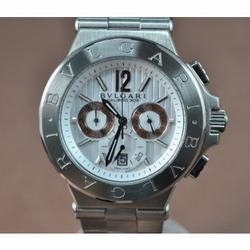 Bvlgari Diagono ChronoSwiss Quartz Ladies DG42C14SWGSDCH