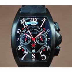 Franck Muller Casablanca Chronograph 8885CCCDT-SS-BLK Ladies Automatic Fake