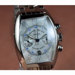 Franck Muller Casablanca Chronograph Fashion Ladies 7750 8885CCCDT-SS-BLK