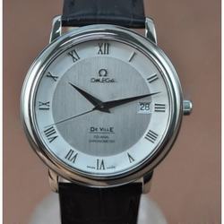 Omega De Ville Mens 4875.31.01 ETA 2824-2 Fashion
