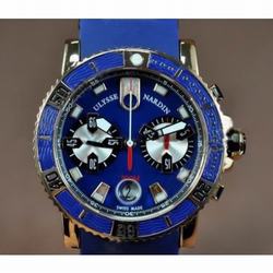 Ulysse Nardin Maxi Marine Chronograph Top 7750 353-68LE-3 Mens